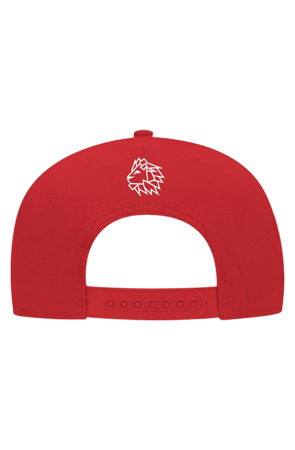 LPO White 2 Stitches 6 Panel Pro Style Snapback Hat