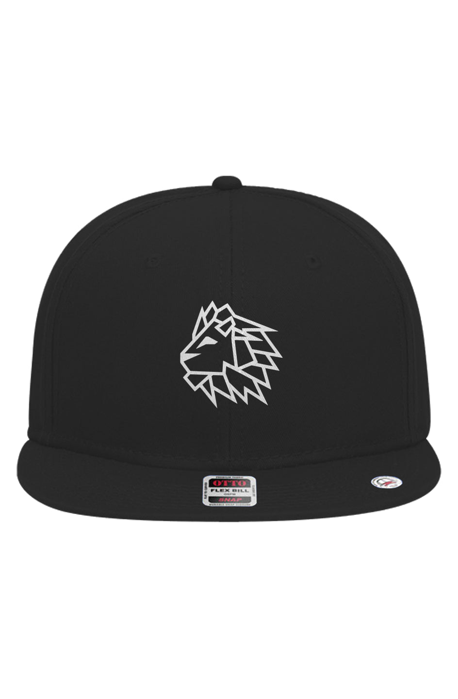 LPO White 2 Stitches 6 Panel Pro Style Snapback Hat