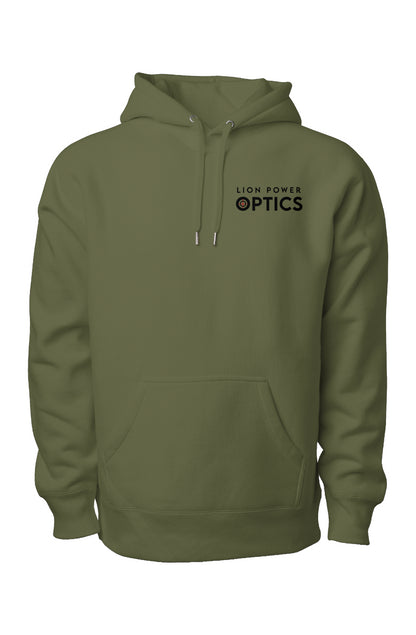 Lion Power Optics Legend Premium Heavyweight Cross Grain Hoodie