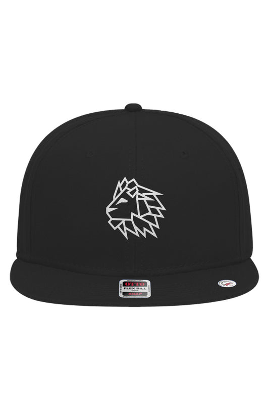 LPO White Stitch 6 Panel Pro Style Snapback Hat