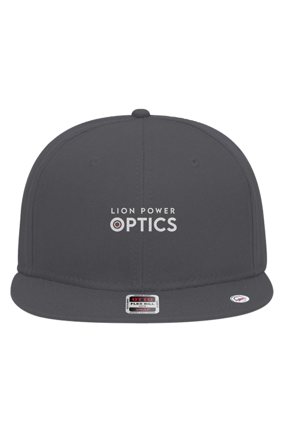 LPO White Stitch 6 Panel Pro Style Snapback Hat