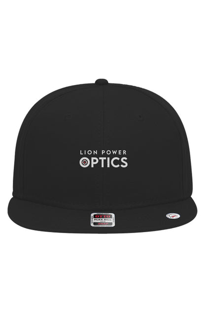 LPO White 2 Stitches 6 Panel Pro Style Snapback Hat