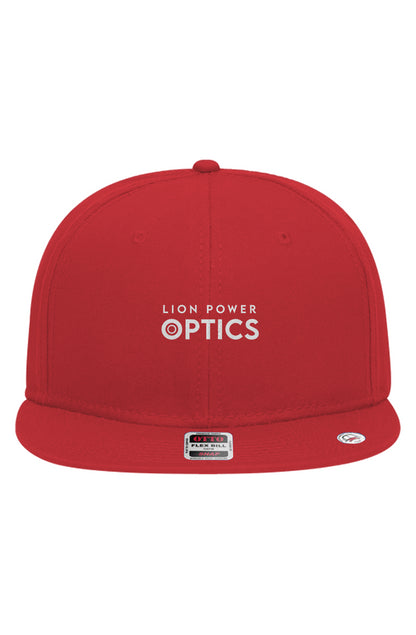 LPO White 2 Stitches 6 Panel Pro Style Snapback Hat
