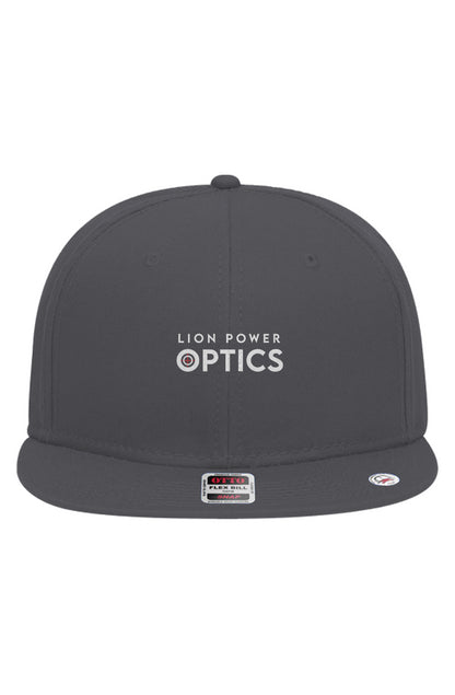 LPO White 2 Stitches 6 Panel Pro Style Snapback Hat