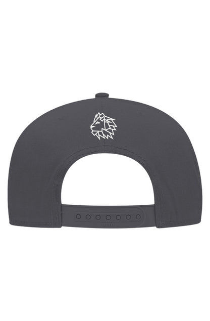 LPO White 2 Stitches 6 Panel Pro Style Snapback Hat