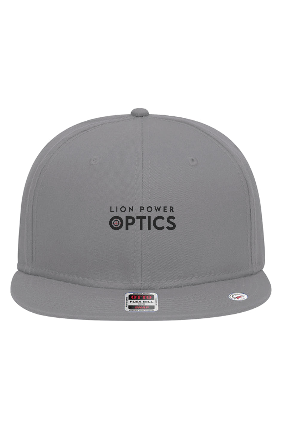 LPO Black Stitch 6 Panel Pro Style Snapback Hat