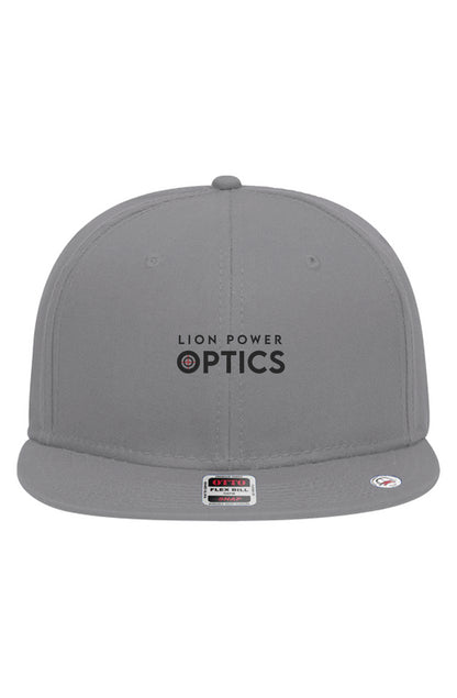 LPO Black 2 Stitches 6 Panel Pro Style Snapback Hat