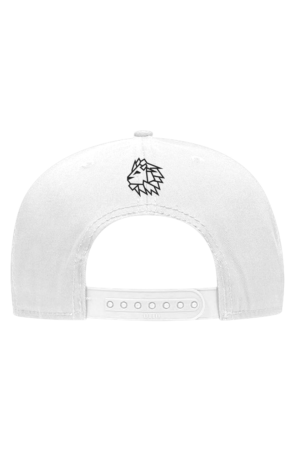 LPO Black 2 Stitches 6 Panel Pro Style Snapback Hat