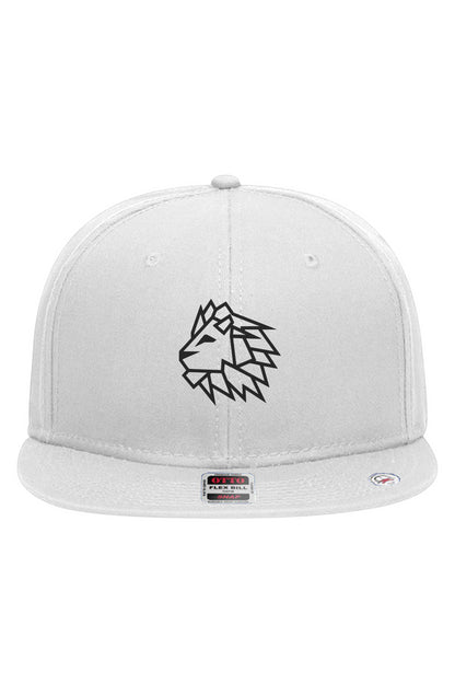 LPO Black 2 Stitches6 Panel Pro Style Snapback Hat