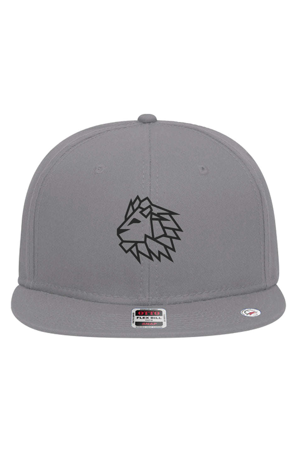 LPO Black Stitch 6 Panel Pro Style Snapback Hat