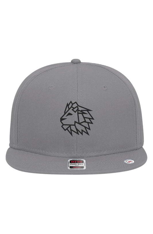 LPO Black Stitch 6 Panel Pro Style Snapback Hat